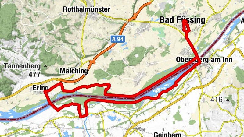 Parcours Hirsch Bad Füssing