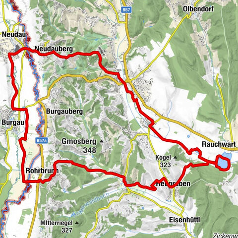 Paradiesroute Schleife Stegersbach