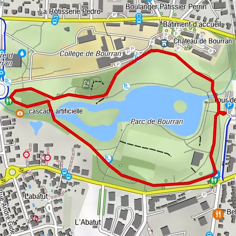 Balade à roulettes : Le Parc Bourran