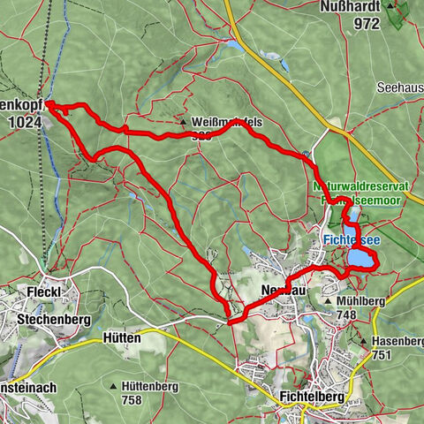 Ochsenkopf-Fichtelsee