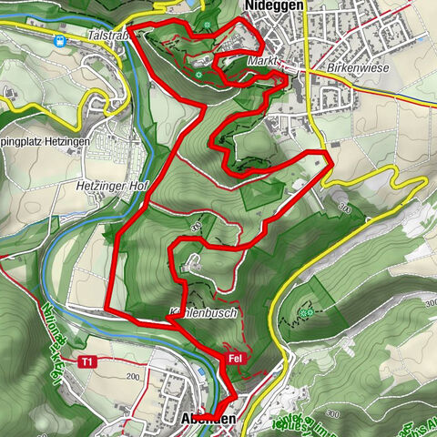 Fels und Fluss im Rurtal