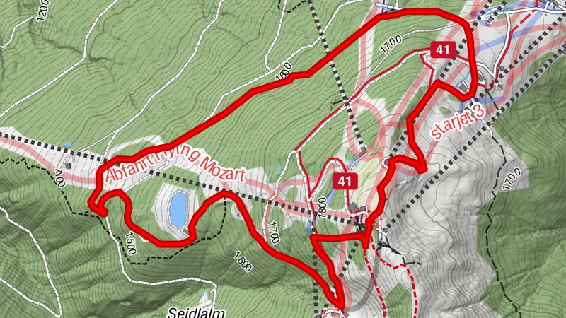 Circuit autour du Rupertisee