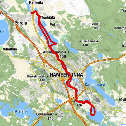 Sentier naturel aquatique Vanajavesi