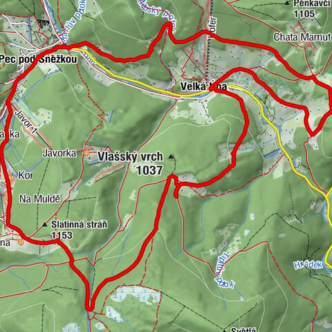 Wandertour am 28.05.2022 im Riesengebirge Petzer Berge und Tal