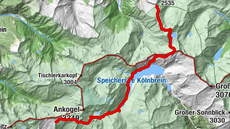 Goldtoni - Alpenbogen A020 Murtörl-Hannoverhaus