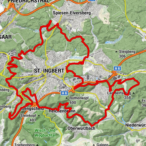 La Pur - autour de St. Ingbert