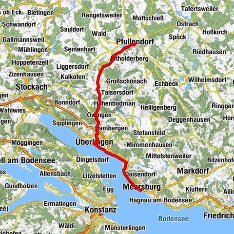 Route allemande à colombages : Pfullendorf – Meersburg