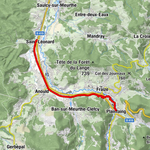 Voie verte de la Haute Meurthe