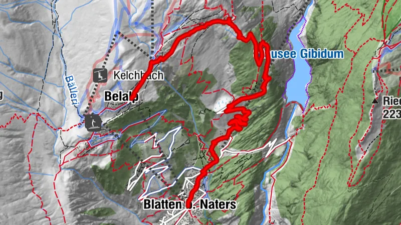BLATTEN BEI NATERS - HOLZJI - BELALP