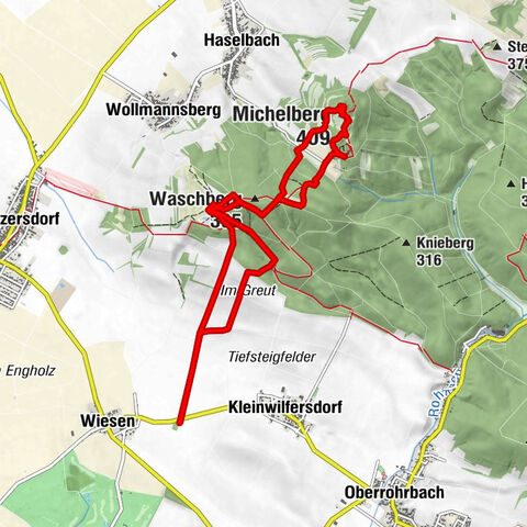 Leitzersdorf Wiesen Waschberg Michelberg 23.03.2018