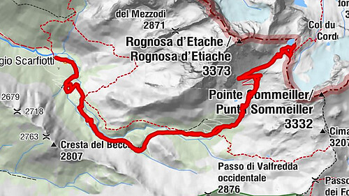 Colle Sommellier Bardonecchia, Piemonte/Italia