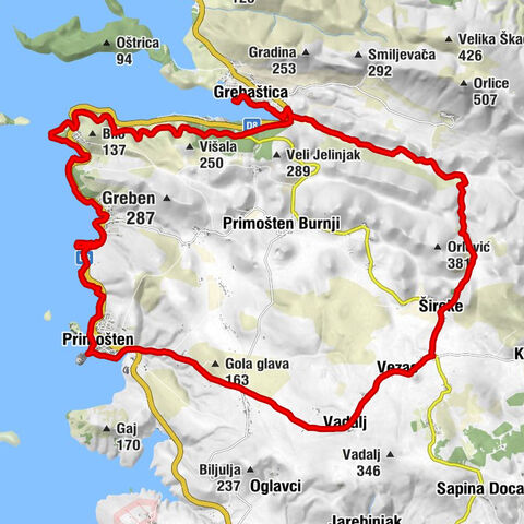 Primosten-Grebastica-Siroke