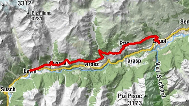 Lavin – Guarda – Ardez – Ftan – Scuol