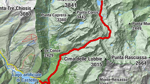 01-Monviso Ring. Rifugio Alevè - Rifugio Quintino sella Pontechianale, Piemont/Italien