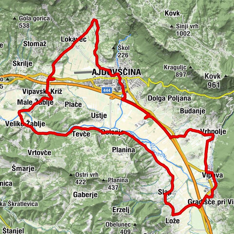 The Upper Vipava Valley
