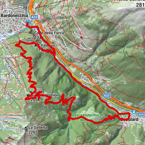 BARDONECCHIA Boucle Punta Colomion - Puys - Beaulard