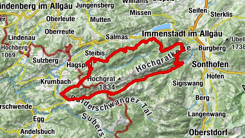Étape reine autour de la chaîne de Nagelfluh