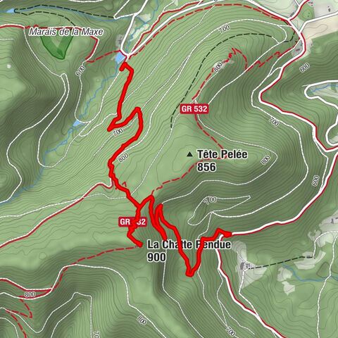 Coucou pond to La Chatte Pendue