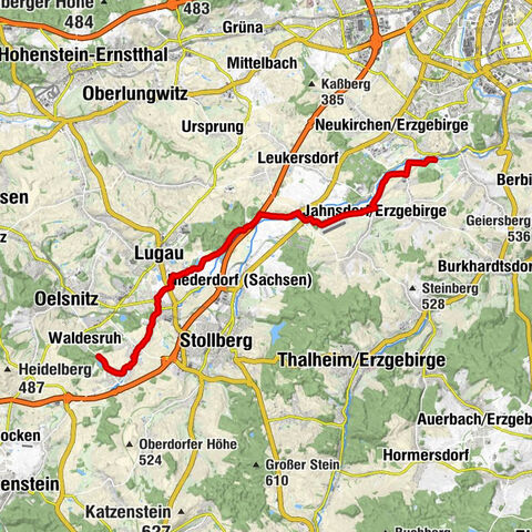 Würschnitztalweg - La variante tranquille