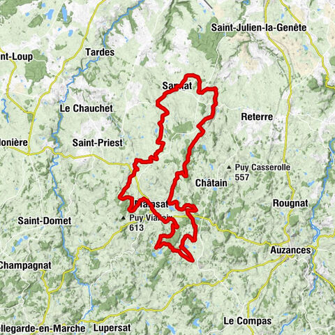 Circuit VTT n°8 - Sannat