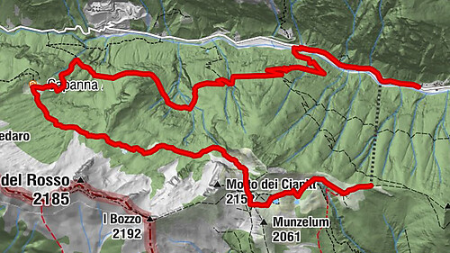 Vergeletto et le lac alpin de Salei
