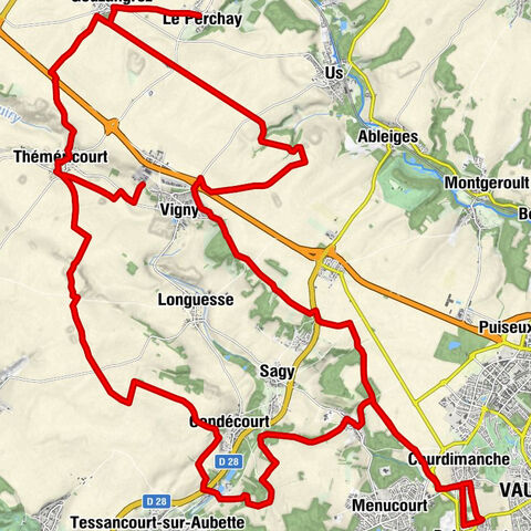 Randonnée étape au fil de l'Aubette