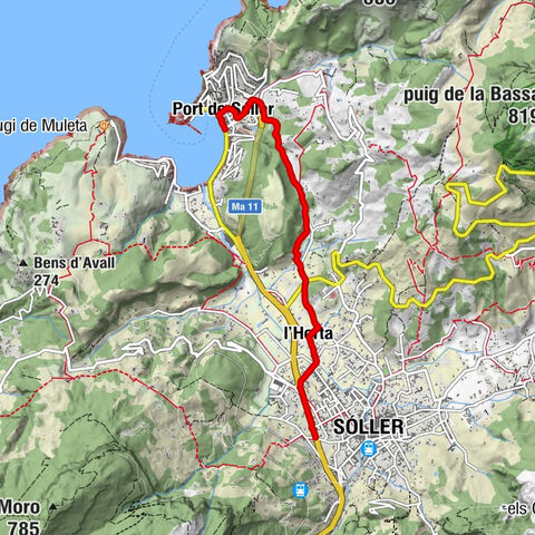 Von Sóller nach Port de Sòller