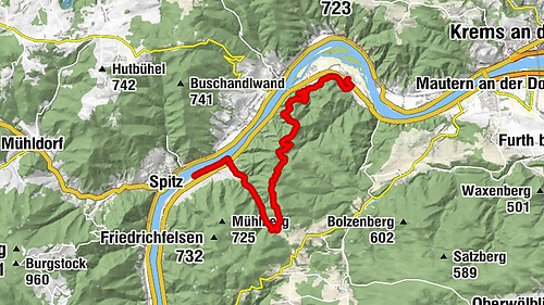 Welterbesteig Wachau 11 : Hofarnsdorf-Rossatz