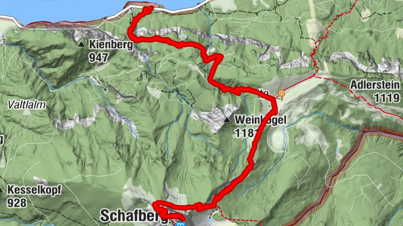 +++ Schafberg (Eisenauer Alm, Kreuzstein)