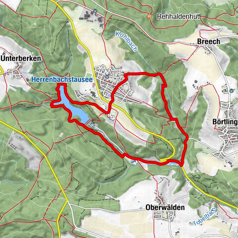 Chemin des moulins et des lacs Adelberg