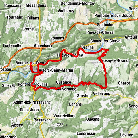 Baume-les-Dames - Église Saint-Pierre - Église Notre-Dame - Église Saint-Claude