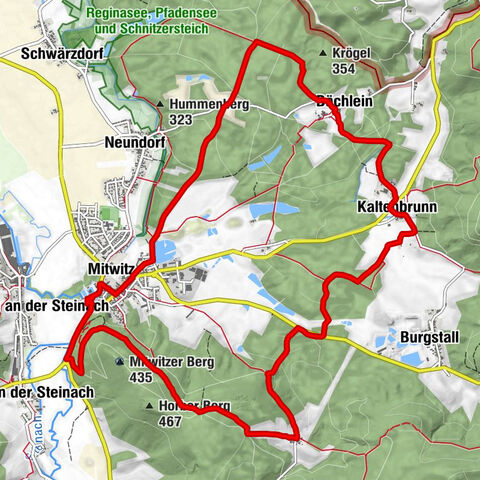 Mitwitz - Fuchsberg - Häusles - Schäfer-Stub'n