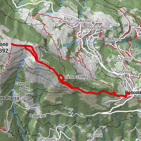 Roncola - Monte Linzone