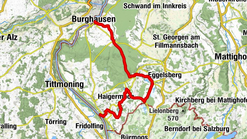 Ibmer Moor-Radweg R25