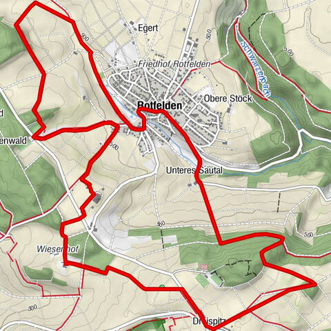 Parcours Naturpark-AugenBlick Ebhausen-Rotfelden