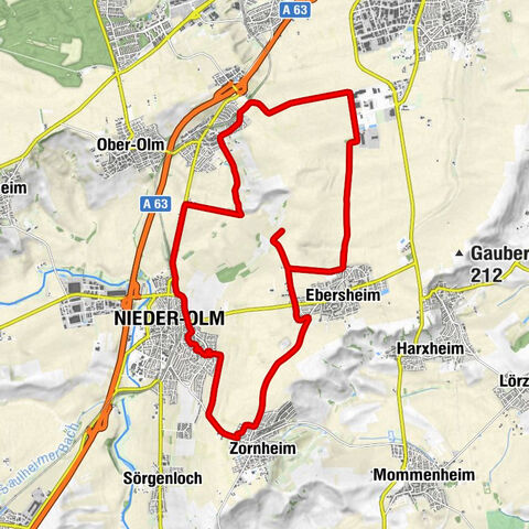 Nieder-Olm-Klein-Winternheim-Ebersheim-Zornheim -Nieder-Olm
