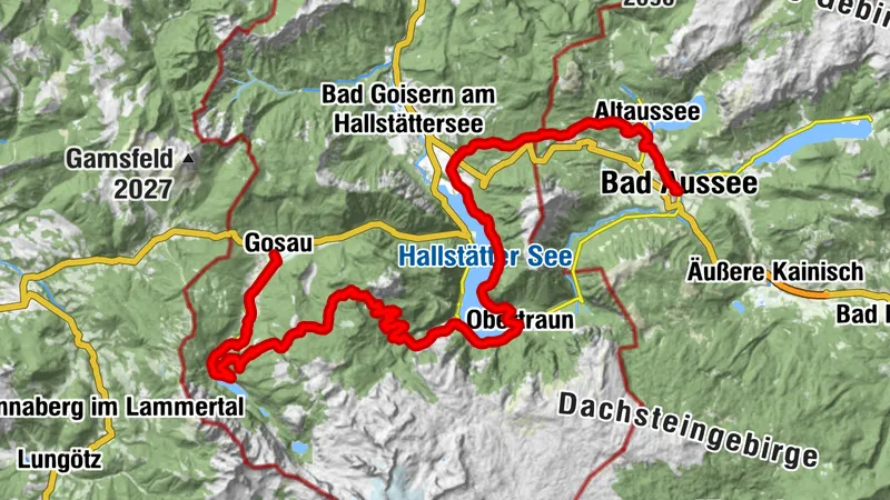 BergeSeen 05 en eMTB de Gosau à Bad Aussee