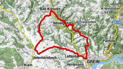 Bad Kreuzen: Kreuzner Donaublick Loop Tail