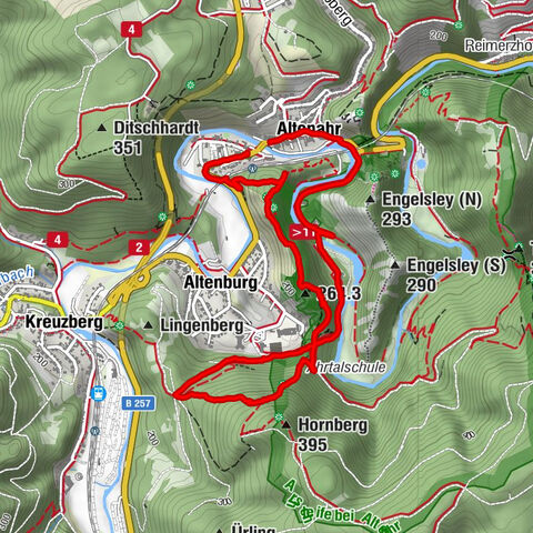 kreativ da Wege noch gesperrt bzw. weg