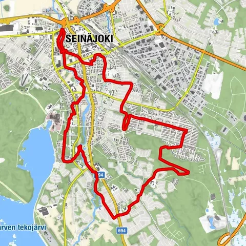 Balade à vélo dans les parcs de Seinäjoki