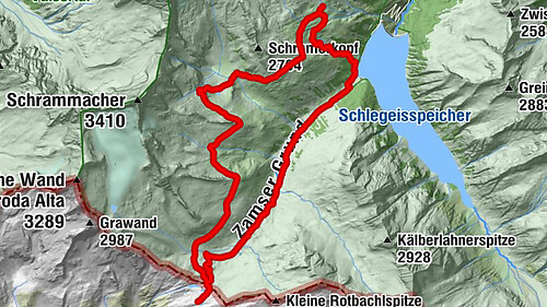 Schlegeisspeicher-Pfitscherjoch-Olpererhütte