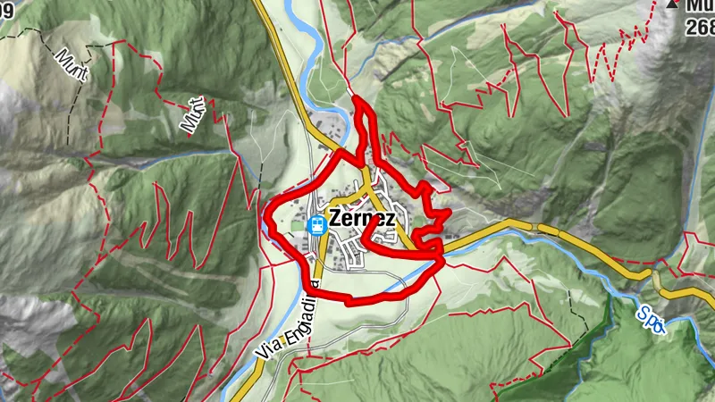 Zernez – Costetta (parcours circulaire)