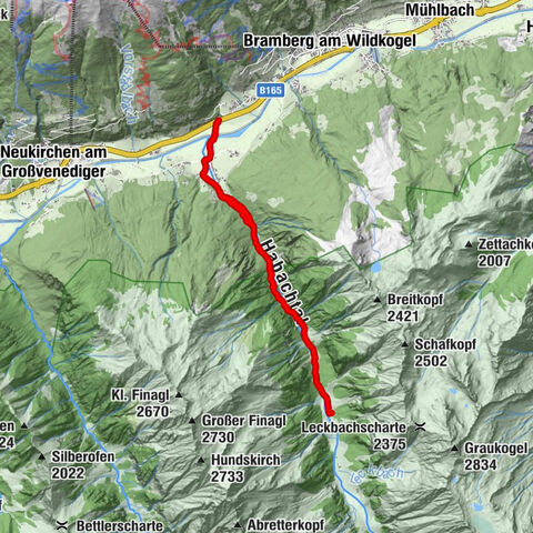 Smaragdweg im Habachtal (Bramberg)