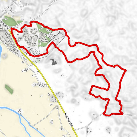 Ketterän kierros MTB-trail