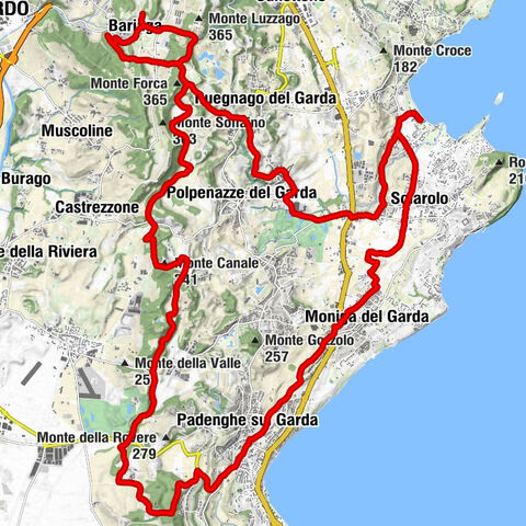 Padenghe - tre laghi - soprazzocco - agr paitona ??