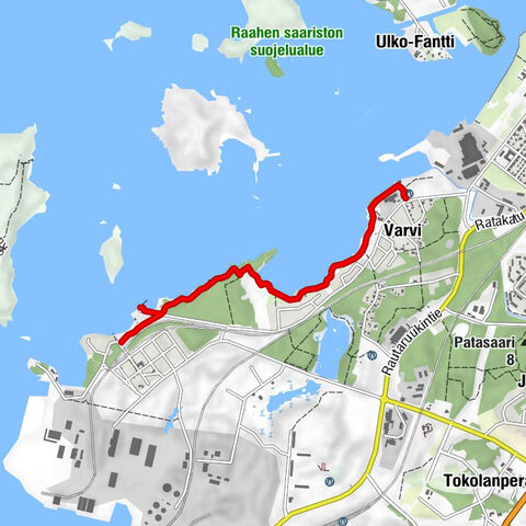 Varvi nature trail, Raahe