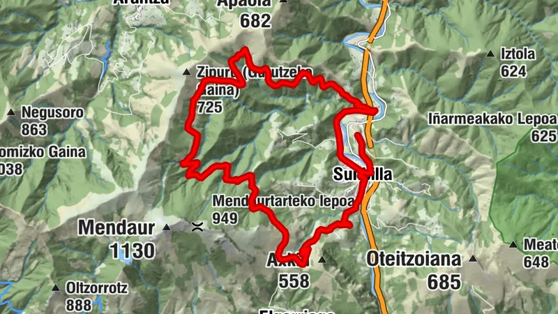 Peromendi - Camping Aritzigain Parcours 7