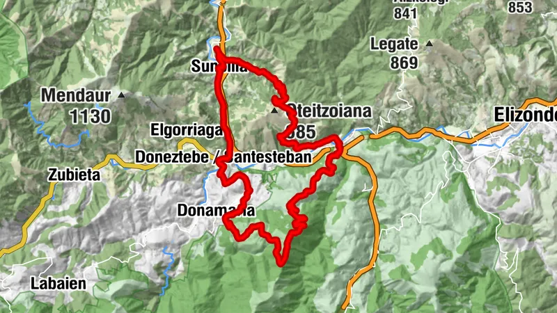 Demanda et Urkidi - Camping Aritzigain Parcours 9
