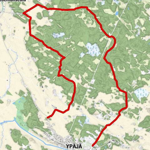 Ypäjän maastopyöräreitti