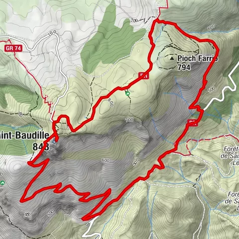 RANDONNEE DU MONT SAINT-BAUDILLE